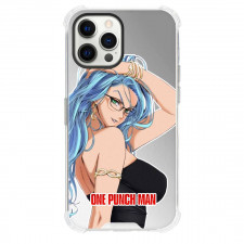 One Punch Man Psykos Phone Case For iPhone and Samsung Galaxy Devices - Psykos Side Portrait Sticker