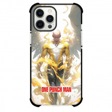 One Punch Man Saitama Phone Case For iPhone and Samsung Galaxy Devices - Saitama Portrait Angel Mode