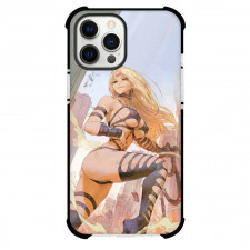 One Punch Man Super S Phone Case For iPhone and Samsung Galaxy Devices - Super S Portrait On City Background