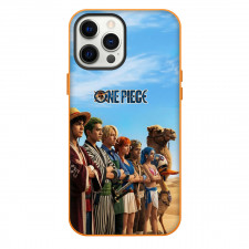 One Piece Netflix Phone Case For iPhone Samsung Galaxy Pixel OnePlus Vivo Xiaomi Asus Sony Motorola Nokia - One Piece Netflix Desert Crew Sky Blue Design Poster