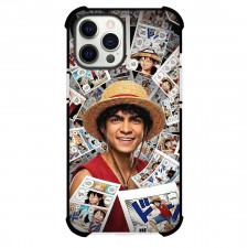 One Piece Netflix Monkey D Luffy Phone Case For iPhone Samsung Galaxy Pixel OnePlus Vivo Xiaomi Asus Sony Motorola Nokia - Monkey D Luffy Manga Collage Anime Poster