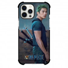 One Piece Netflix Roronoa Zoro Phone Case For iPhone Samsung Galaxy Pixel OnePlus Vivo Xiaomi Asus Sony Motorola Nokia - Roronoa Zoro Standing Side Portrait