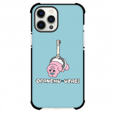 Opanchu Usagi Phone Case For iPhone Samsung Galaxy Pixel OnePlus Vivo Xiaomi Asus Sony Motorola Nokia - Opanchu Usagi Hanging Illustration Art On Sky Blue Background