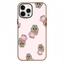 Opanchu Usagi Phone Case For iPhone Samsung Galaxy Pixel OnePlus Vivo Xiaomi Asus Sony Motorola Nokia - Opanchu Usagi Pattern Art On Beige Background