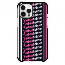 Oppenheimer X Barbie Barbenheimer Meme Phone Case For iPhone Samsung Galaxy Pixel OnePlus Vivo Xiaomi Asus Sony Motorola Nokia - Barbenheimer Meme Monogram Wordmark With Pattern