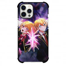 Oshi No Ko Phone Case For iPhone Samsung Galaxy Pixel OnePlus Vivo Xiaomi Asus Sony Motorola Nokia - Aqua Ruby Posing Illustration