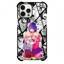 Oshi No Ko Phone Case For iPhone Samsung Galaxy Pixel OnePlus Vivo Xiaomi Asus Sony Motorola Nokia - Characters Collage Background