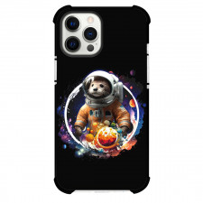 Otter Space Phone Case For iPhone Samsung Galaxy Pixel OnePlus Vivo Xiaomi Asus Sony Motorola Nokia - Cute Sea Otter Astronaut Animal in Space Portrait