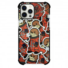 Otter Space Phone Case For iPhone Samsung Galaxy Pixel OnePlus Vivo Xiaomi Asus Sony Motorola Nokia - Otter Wear the Space Orange Costume Art