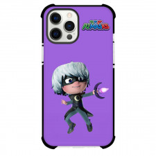 PJ Masks Power Heroes Luna Girl Phone Case For iPhone And Samsung Galaxy - Luna Girl Standing On Purple Background