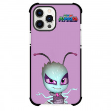PJ Masks Power Heroes Motsuki Phone Case For iPhone And Samsung Galaxy - Motsuki Portrait On Pink Background
