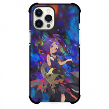 Pokemon Phone Case For iPhone Samsung Galaxy Pixel OnePlus Vivo Xiaomi Asus Sony Motorola Nokia - Pokemon Acerola And Mimikyu Fan Art Illustration Poster