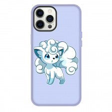 Pokemon Alolan Vulpix Phone Case For iPhone Samsung Galaxy Pixel OnePlus Vivo Xiaomi Asus Sony Motorola Nokia - Alolan Vulpix Looking up White Background