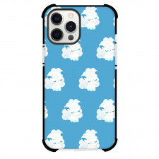 Pokemon Alolan Vulpix Phone Case For iPhone Samsung Galaxy Pixel OnePlus Vivo Xiaomi Asus Sony Motorola Nokia - Alolan Vulpix Pattern Art Blue Background