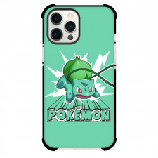 Pokemon Bulbasaur Phone Case For iPhone Samsung Galaxy Pixel OnePlus Vivo Xiaomi Asus Sony Motorola Nokia - Bulbasaur Attacking Pokemon Word Art