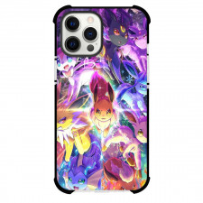 Pokemon Eevee Phone Case For iPhone Samsung Galaxy Pixel OnePlus Vivo Xiaomi Asus Sony Motorola Nokia - Pokemon Eevee Evolution Anime Art Poster