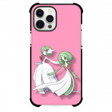 Pokemon Gardevoir Phone Case For iPhone Samsung Galaxy Pixel OnePlus Vivo Xiaomi Asus Sony Motorola Nokia - Gardevoir Two Dancing Pink Background