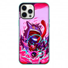Pokemon Gengar Phone Case For iPhone Samsung Galaxy Pixel OnePlus Vivo Xiaomi Asus Sony Motorola Nokia - Pokemon Gengar Evolution Illustration Art Poster