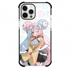 Pokemon Iono Phone Case For iPhone Samsung Galaxy Pixel OnePlus Vivo Xiaomi Asus Sony Motorola Nokia - Pokemon Iono Drawing Portrait On White Background