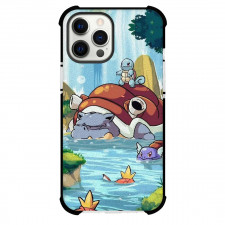 Pokemon Magikarp Phone Case For iPhone Samsung Galaxy Pixel OnePlus Vivo Xiaomi Asus Sony Motorola Nokia - Magikarp On Pond Painting Art