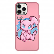 Pokemon Mew Phone Case For iPhone Samsung Galaxy Pixel OnePlus Vivo Xiaomi Asus Sony Motorola Nokia - Mew Sitting Chibi Art
