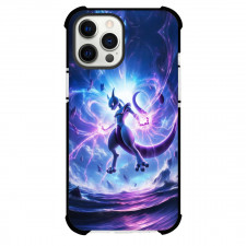 Pokemon Mew2 Phone Case For iPhone Samsung Galaxy Pixel OnePlus Vivo Xiaomi Asus Sony Motorola Nokia - Mew 2 Collecting Power 3D Art