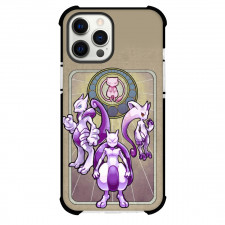 Pokemon Mew2 Phone Case For iPhone Samsung Galaxy Pixel OnePlus Vivo Xiaomi Asus Sony Motorola Nokia - Mew 2 Poses Vintage Art