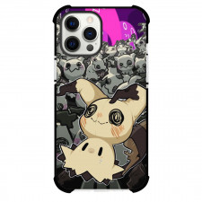 Pokemon Mimikyu Phone Case For iPhone Samsung Galaxy Pixel OnePlus Vivo Xiaomi Asus Sony Motorola Nokia - Mimikyu Chibi Art Small Chibi Background