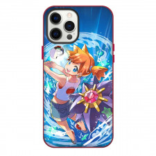 Pokemon Misty Phone Case For iPhone Samsung Galaxy Pixel OnePlus Vivo Xiaomi Asus Sony Motorola Nokia - Pokemon Misty And Starmie Vibrant Illustration Art Poster