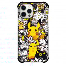 Pokemon Pikachu Phone Case For iPhone Samsung Galaxy Pixel OnePlus Vivo Xiaomi Asus Sony Motorola Nokia - Pikachu Doodle Art