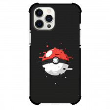 Pokemon Phone Case For iPhone Samsung Galaxy Pixel OnePlus Vivo Xiaomi Asus Sony Motorola Nokia - Pokeball Black Background
