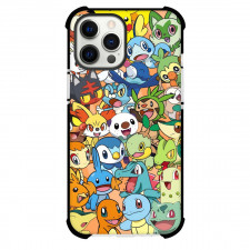 Pokemon Phone Case For iPhone Samsung Galaxy Pixel OnePlus Vivo Xiaomi Asus Sony Motorola Nokia - Pokemon Character Series Faces Chibi Pattern
