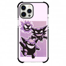 Pokemon Phone Case For iPhone Samsung Galaxy Pixel OnePlus Vivo Xiaomi Asus Sony Motorola Nokia - Pokemon Character Series Purple Black