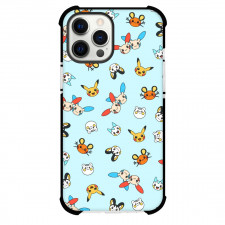 Pokemon Phone Case For iPhone Samsung Galaxy Pixel OnePlus Vivo Xiaomi Asus Sony Motorola Nokia - Pokemon Faces Chibi Pattern Art