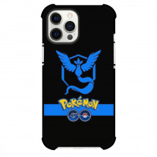 Pokemon Phone Case For iPhone Samsung Galaxy Pixel OnePlus Vivo Xiaomi Asus Sony Motorola Nokia - Pokemon Go Blue Black Background