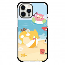 Pokemon Psyduck Phone Case For iPhone Samsung Galaxy Pixel OnePlus Vivo Xiaomi Asus Sony Motorola Nokia - Psyduck Swimming in the Beach