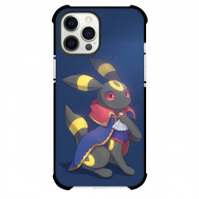 Pokemon Umbreon Phone Case For iPhone Samsung Galaxy Pixel OnePlus Vivo Xiaomi Asus Sony Motorola Nokia - Umbreon Blue Background