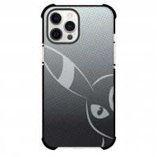 Pokemon Umbreon Phone Case For iPhone Samsung Galaxy Pixel OnePlus Vivo Xiaomi Asus Sony Motorola Nokia - Umbreon Grey Minimalist Art