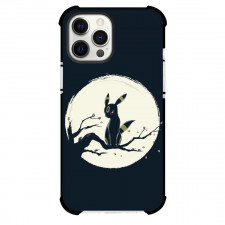 Pokemon Umbreon Phone Case For iPhone Samsung Galaxy Pixel OnePlus Vivo Xiaomi Asus Sony Motorola Nokia - Umbreon Sillhoutte Black Background