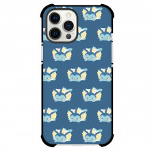 Pokemon Vaporeon Phone Case For iPhone Samsung Galaxy Pixel OnePlus Vivo Xiaomi Asus Sony Motorola Nokia - Vaporeon Blue Pattern Art
