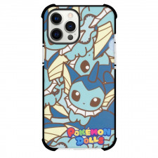 Pokemon Vaporeon Phone Case For iPhone Samsung Galaxy Pixel OnePlus Vivo Xiaomi Asus Sony Motorola Nokia - Vaporeon Chibi Pattern Art