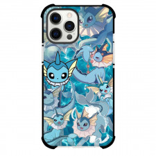 Pokemon Vaporeon Phone Case For iPhone Samsung Galaxy Pixel OnePlus Vivo Xiaomi Asus Sony Motorola Nokia - Vaporeon Poses Wallpaper