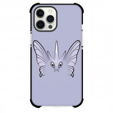 Pokemon Venomoth Phone Case For iPhone Samsung Galaxy Pixel OnePlus Vivo Xiaomi Asus Sony Motorola Nokia - Venomoth Minimalist Art