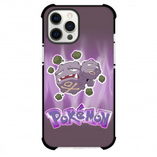 Pokemon Weezing Phone Case For iPhone Samsung Galaxy Pixel OnePlus Vivo Xiaomi Asus Sony Motorola Nokia - Weezing Purple Background