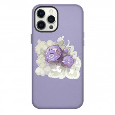 Pokemon Weezing Phone Case For iPhone Samsung Galaxy Pixel OnePlus Vivo Xiaomi Asus Sony Motorola Nokia - Weezing Smoke Background