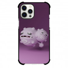 Pokemon Weezing Phone Case For iPhone Samsung Galaxy Pixel OnePlus Vivo Xiaomi Asus Sony Motorola Nokia - Weezing Worried 3D Art