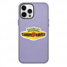 Pokemon Champions Phone Case For iPhone Samsung Galaxy Pixel OnePlus Vivo Xiaomi Asus Sony Motorola Nokia - Pokemon Champions Logo Illustration Art Sticker