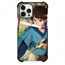 Princess Mononoke Ashitaka Case For iPhone Samsung Galaxy Pixel OnePlus Vivo Xiaomi Asus Sony Motorola Nokia - Ashitaka Holding Bow Poster