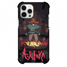 Princess Mononoke Ashitaka Case For iPhone Samsung Galaxy Pixel OnePlus Vivo Xiaomi Asus Sony Motorola Nokia - Ashitaka Standing On Fire Poster