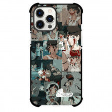 Princess Mononoke San Case For iPhone Samsung Galaxy Pixel OnePlus Vivo Xiaomi Asus Sony Motorola Nokia - San Portrait Collage